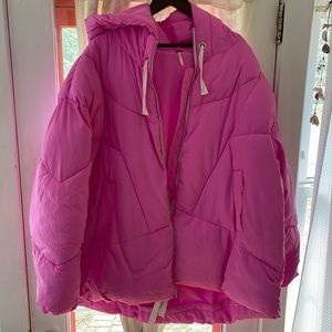 Free people oversized puffer